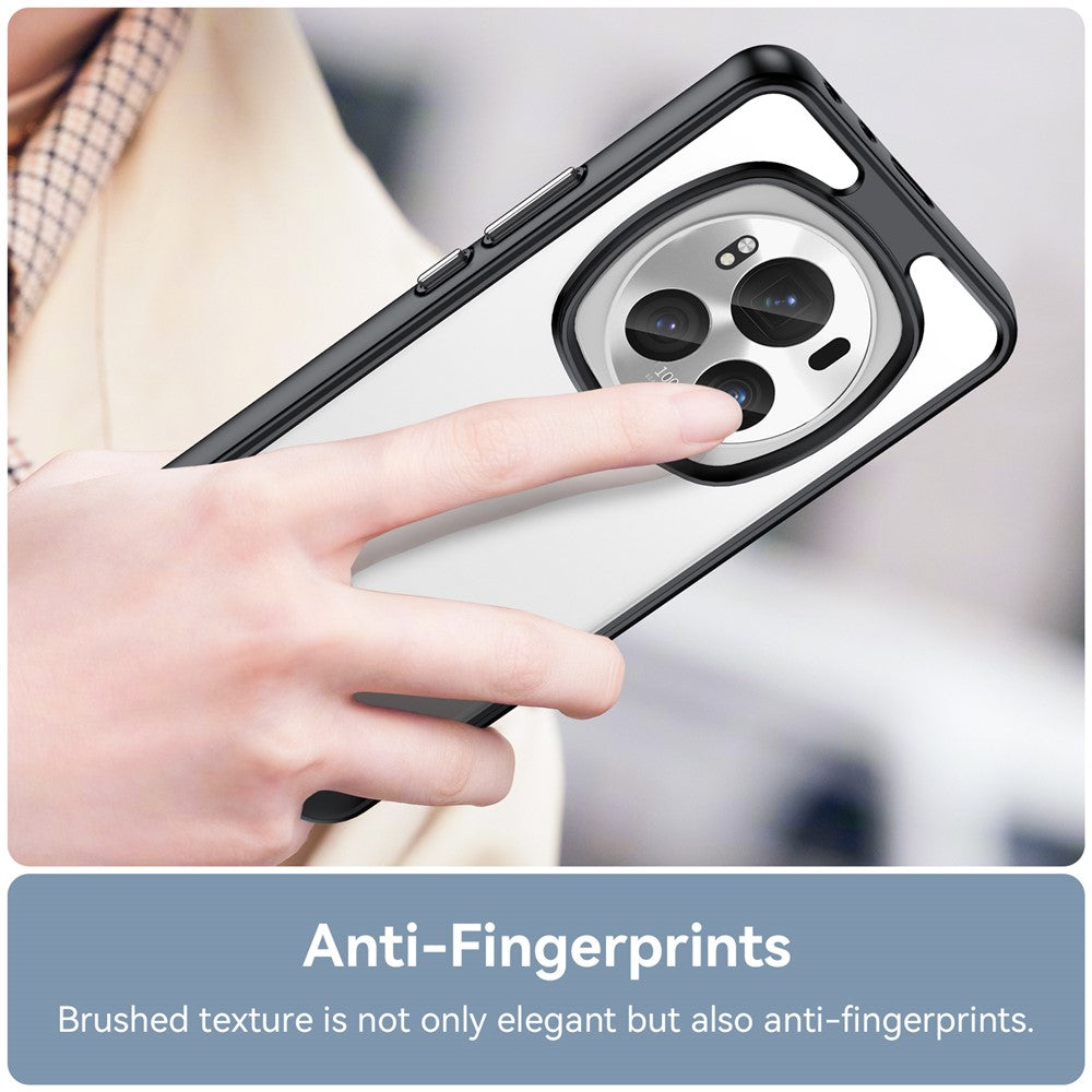 Honor Magic6 Pro 5G Transparente Handyhülle – TPU + Acryl Handy-Rückseite, stoßfest