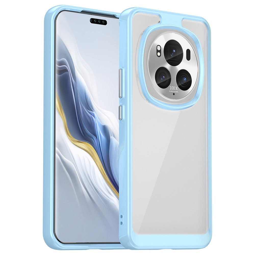 Honor Magic6 Pro 5G Transparente Handyhülle – TPU + Acryl Handy-Rückseite, stoßfest