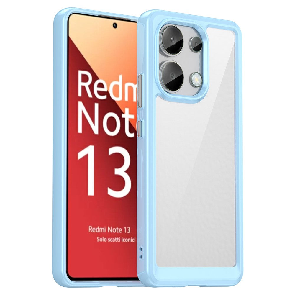 For Xiaomi Redmi Note 13 4G Case TPU + Acrylic Mobile Phone Protective Cover