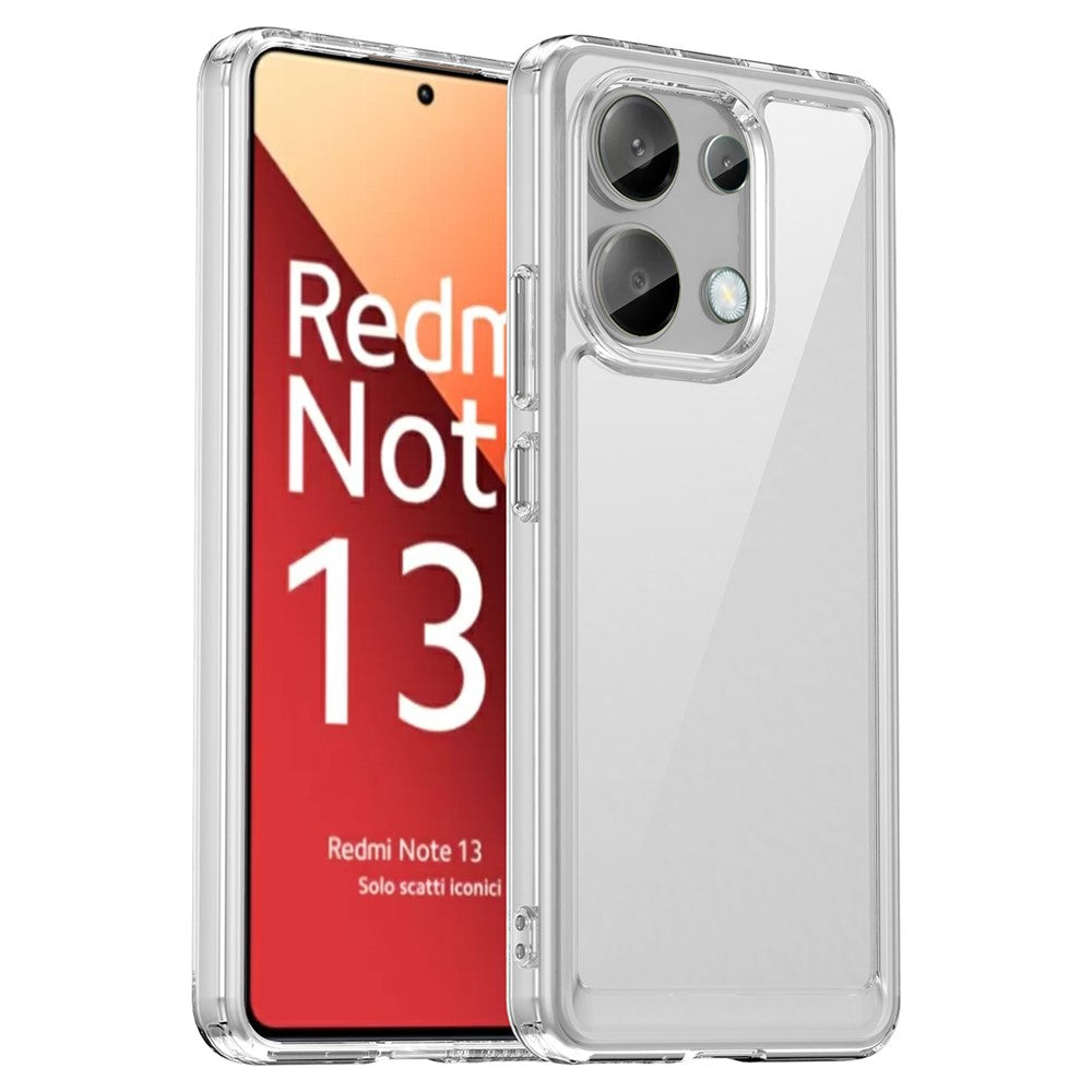 For Xiaomi Redmi Note 13 4G Case TPU + Acrylic Mobile Phone Protective Cover