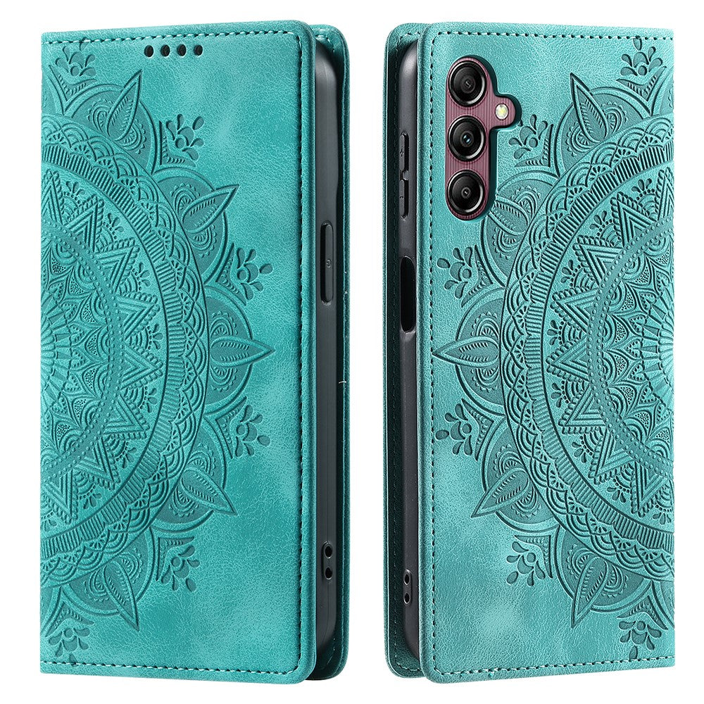 Galaxy A55 5G Wallet-Hülle – Mit Magnetverschluss & Muster aufgedruckt