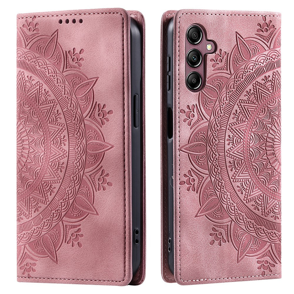 Galaxy A55 5G Wallet-Hülle – Mit Magnetverschluss & Muster aufgedruckt