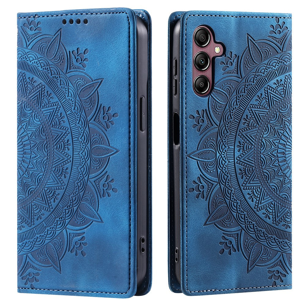 Galaxy A55 5G Wallet-Hülle – Mit Magnetverschluss & Muster aufgedruckt