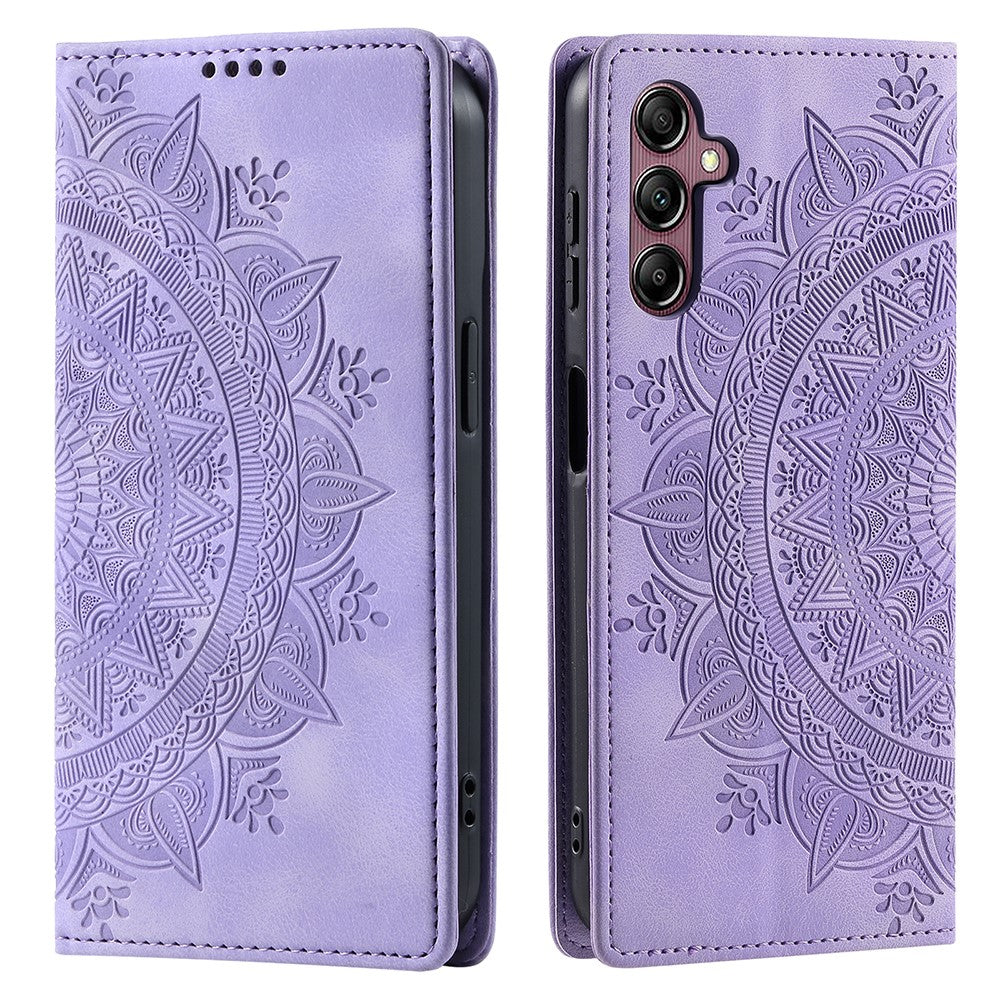 Galaxy A35 5G Wallet-Hülle – Mit Magnetverschluss & Muster aufgedruckt