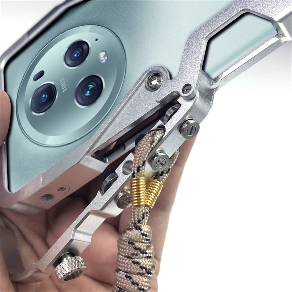 Honor Magic6 Pro 5G Handyhülle – Mechanischer Arm, Aluminiumlegierungsgehäuse, stoßfest