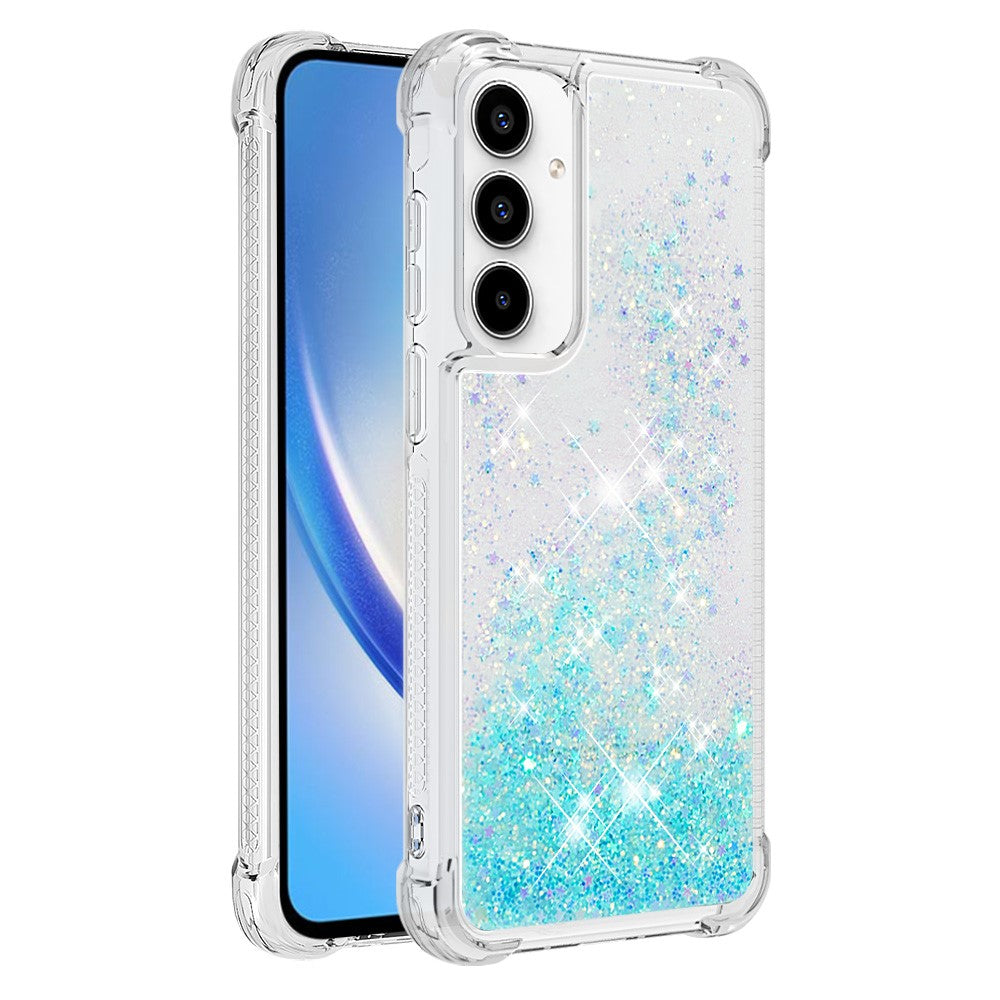 Galaxy A35 5G Glitzer-Hülle – Stoßfest & mit Treibsand