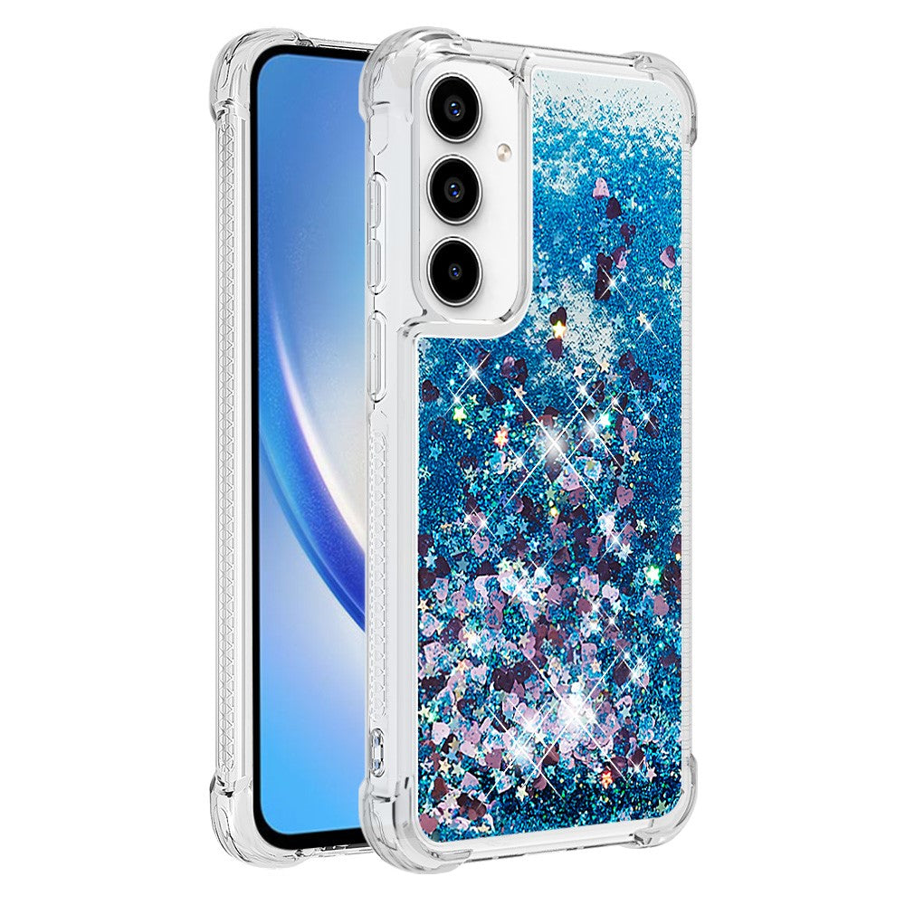 Galaxy A35 5G Glitzer-Hülle – Stoßfest & mit Treibsand