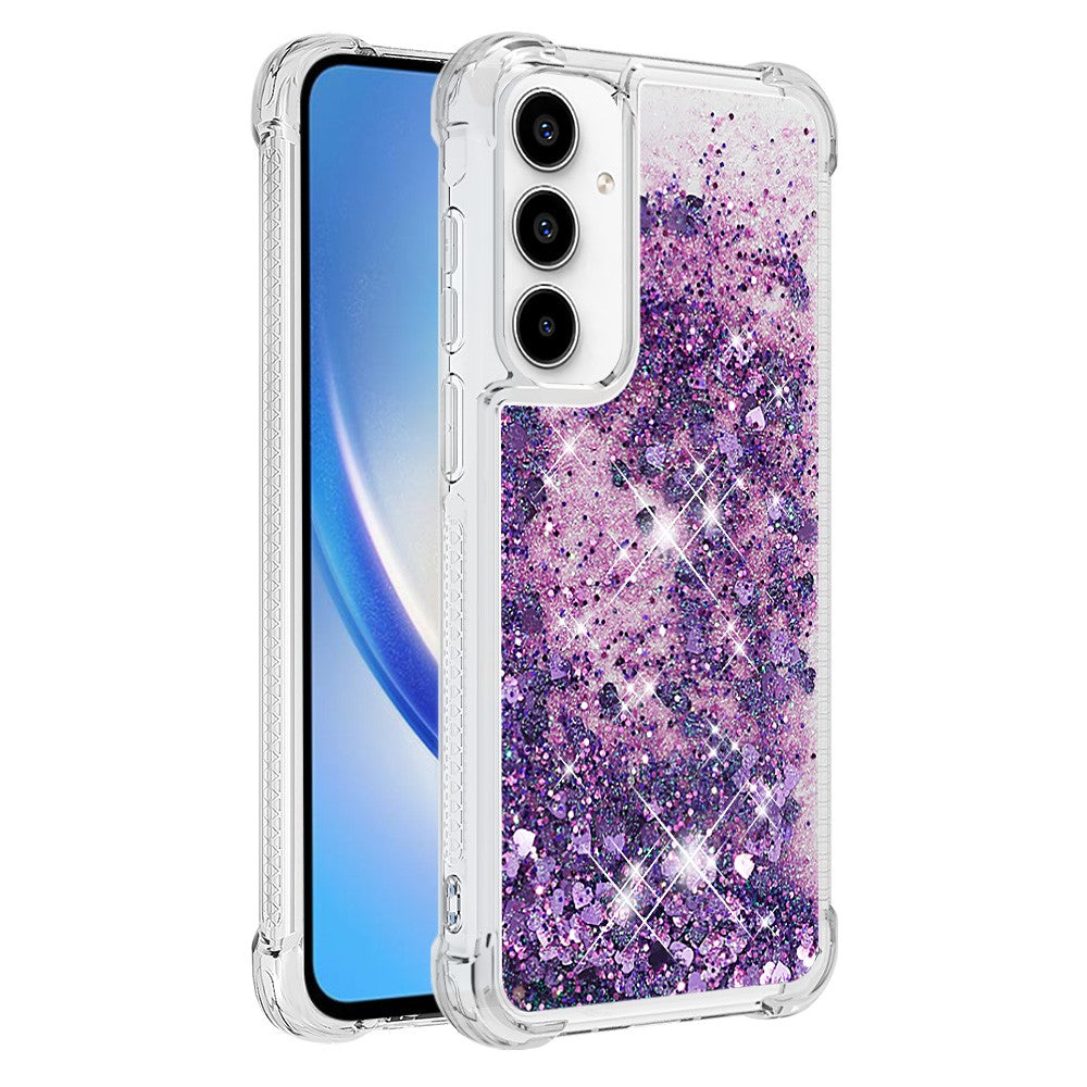 Galaxy A35 5G Glitzer-Hülle – Stoßfest & mit Treibsand