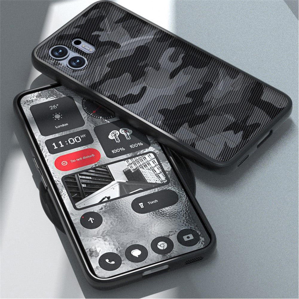 Nothing Phone (2) Handyhülle – TPU + PC Schutzhülle, gegen Kratzer