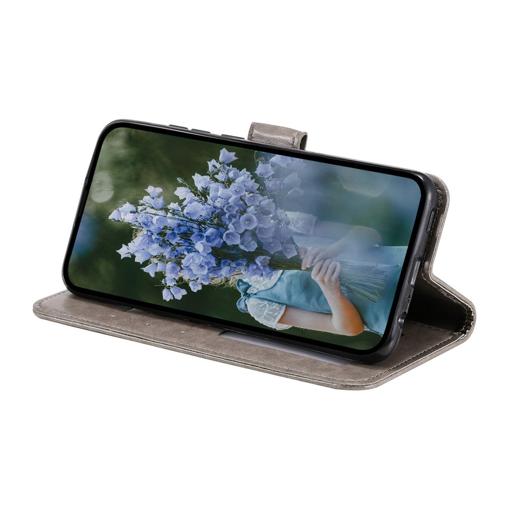For Xiaomi Redmi Note 13 5G Leather Case Mandala Flower Cover Magnetic Clasp