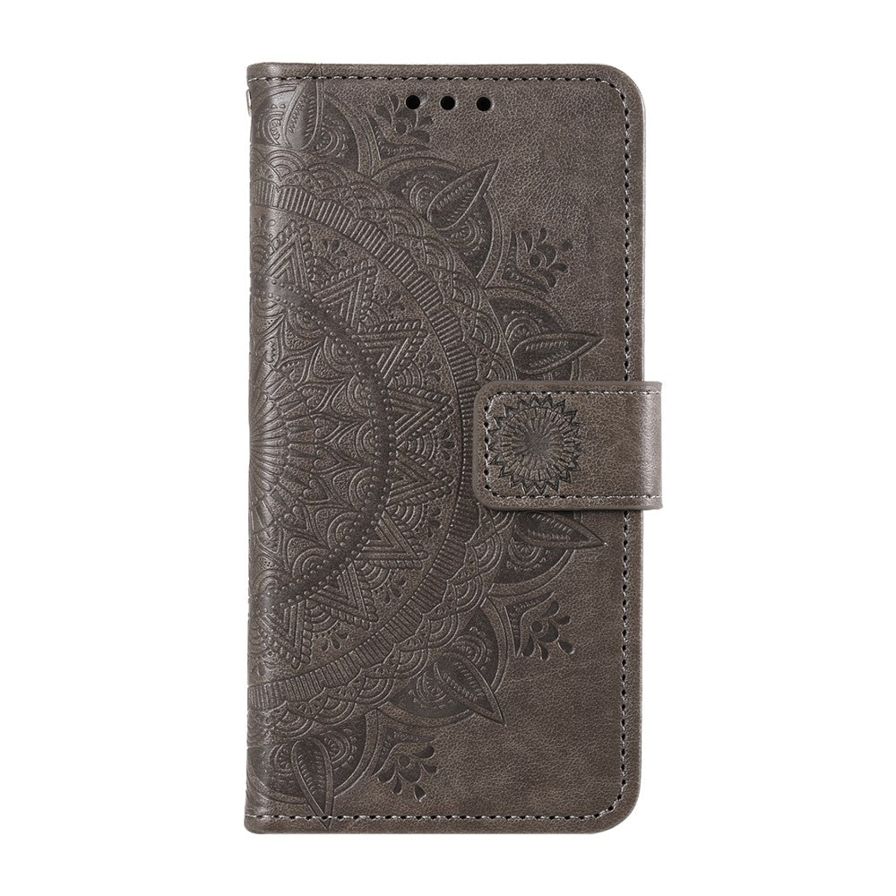For Xiaomi Redmi Note 13 5G Leather Case Mandala Flower Cover Magnetic Clasp