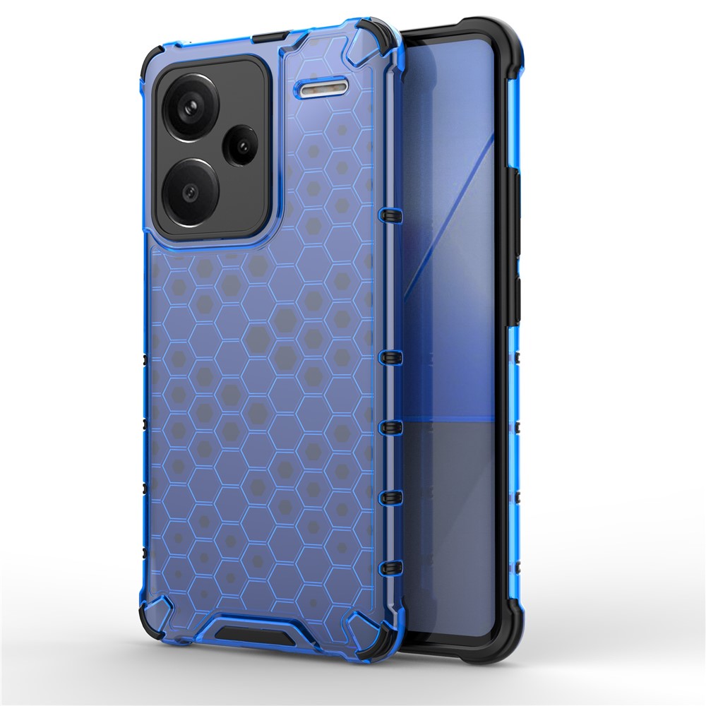 For Xiaomi Redmi Note 13 Pro+ 5G Case PC + TPU Phone Cover Honeycomb Design
