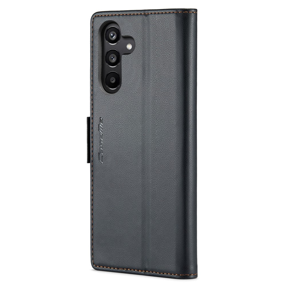 Galaxy A15 4G/5G Glänzende Wallet-Hülle – RFID-Schutz & Ständer