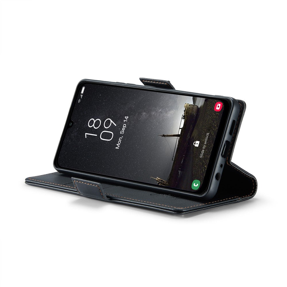 Galaxy A25 5G Glänzende Wallet-Hülle – RFID-Schutz & Ständer