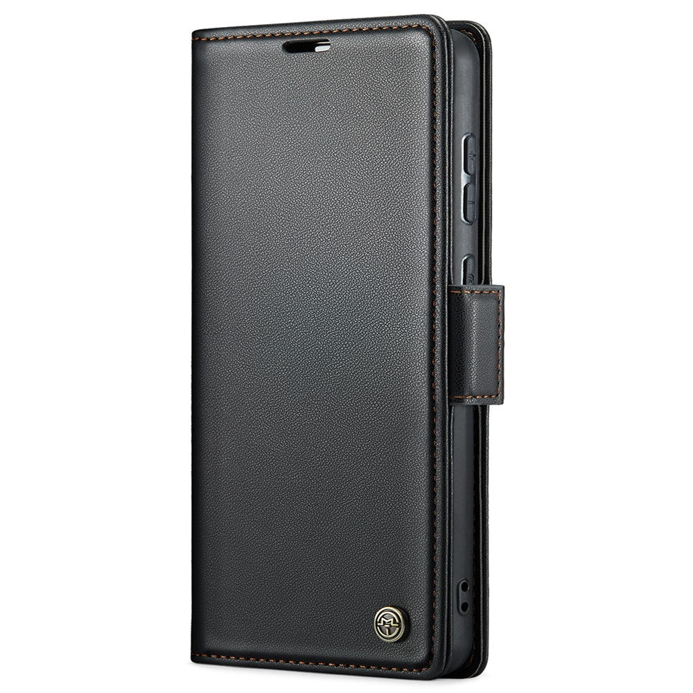 Galaxy A35 5G Glänzende Wallet-Hülle – RFID-Schutz & Ständer