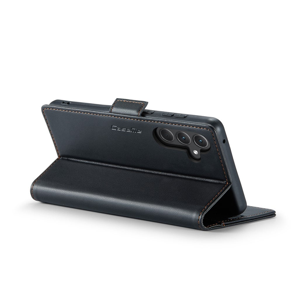 Galaxy A35 5G Glänzende Wallet-Hülle – RFID-Schutz & Ständer