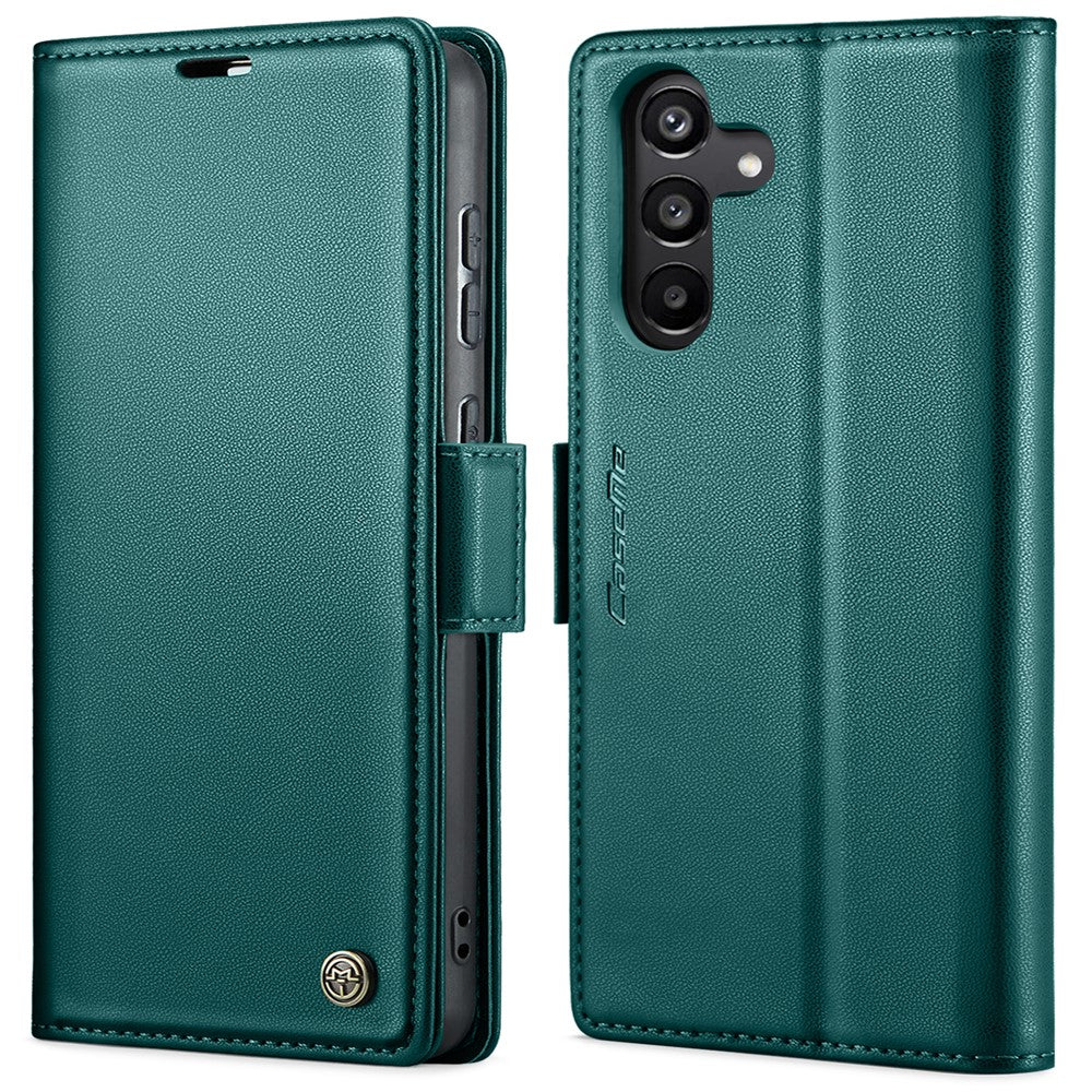 Galaxy A35 5G Glänzende Wallet-Hülle – RFID-Schutz & Ständer