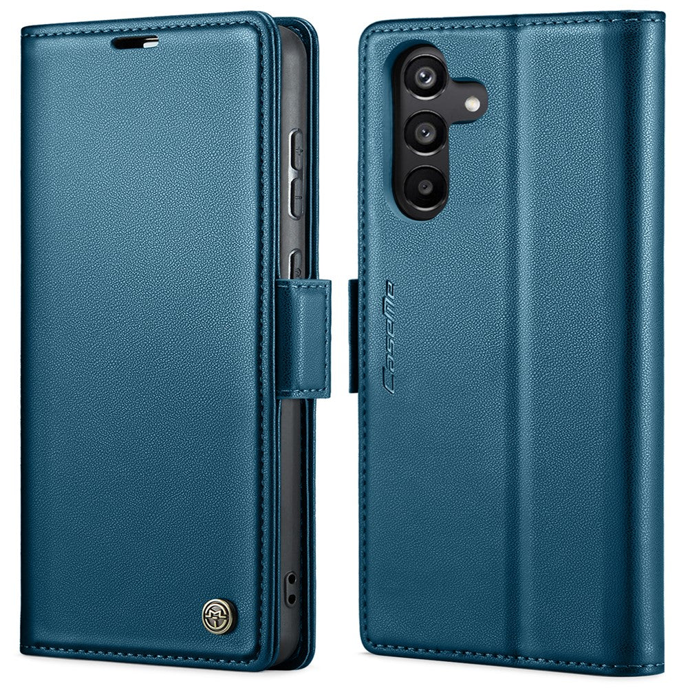 Galaxy A35 5G Glänzende Wallet-Hülle – RFID-Schutz & Ständer