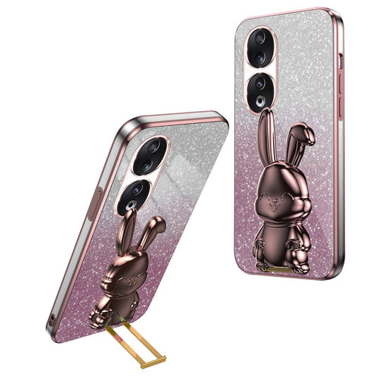 Honor 90 Handyhülle – mit Ständer, süßes Kaninchen, schützende