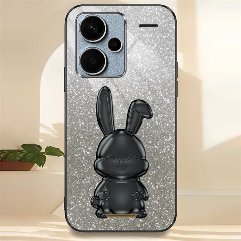 For Xiaomi Redmi Note 13 Pro+ 5G PC+TPU Mobile Phone Case Support Kickstand Cover