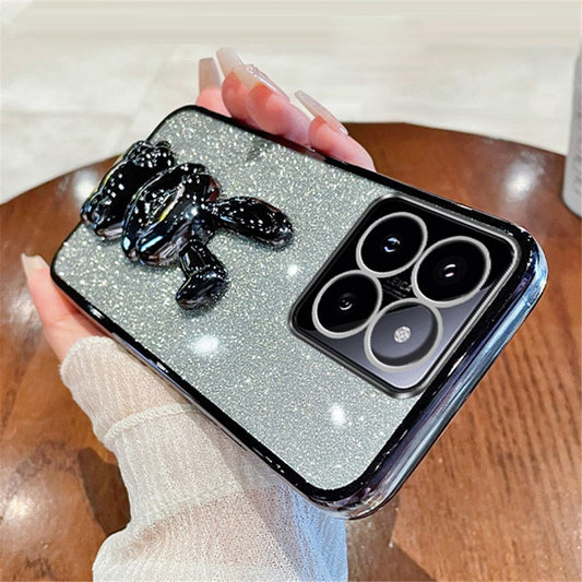 Xiaomi 14 Pro Handyhülle – Kickstand Case Cute Rabbit Fallschutz Slim