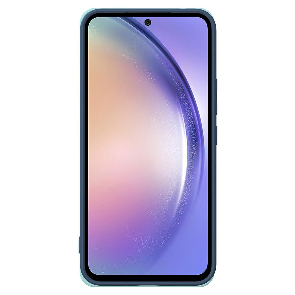 Galaxy A35 5G Silikonhülle – Leicht & Mit Schwenkring-Ständer