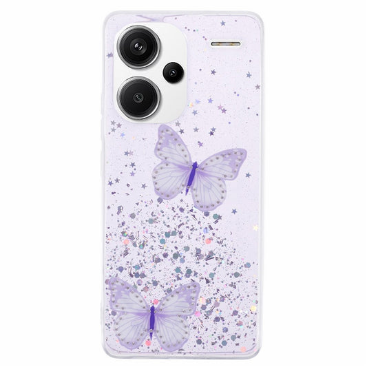 Xiaomi Redmi Note 13 Pro+ 5G Handyhülle – AW Series Handyhüllen TPU+PVC Epoxy Butterfly Back Shell