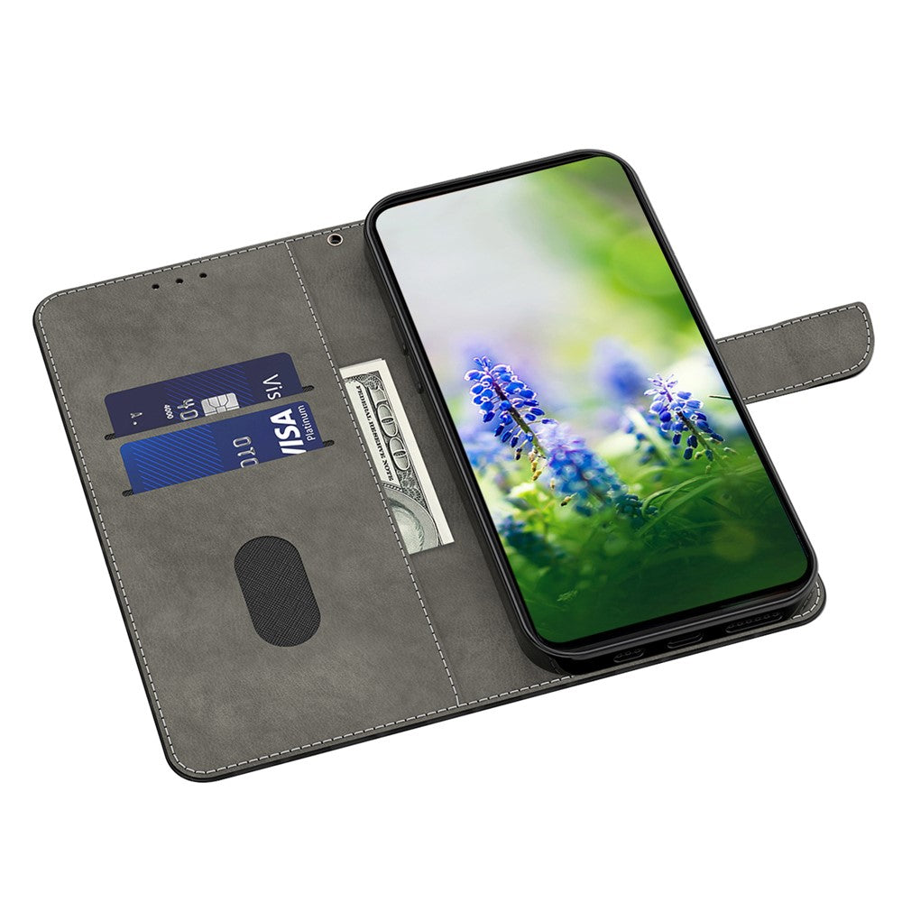 For Xiaomi Redmi Note 13 Pro+ 5G Leather Case 3D Pattern Printing Phone Cover with Hand Strap