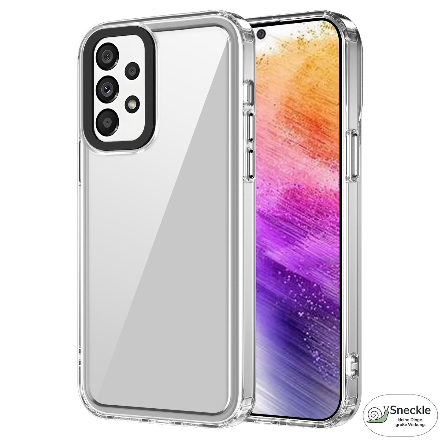 Galaxy A73 5G Kristallklare 2-in-1 Hülle – Transparent