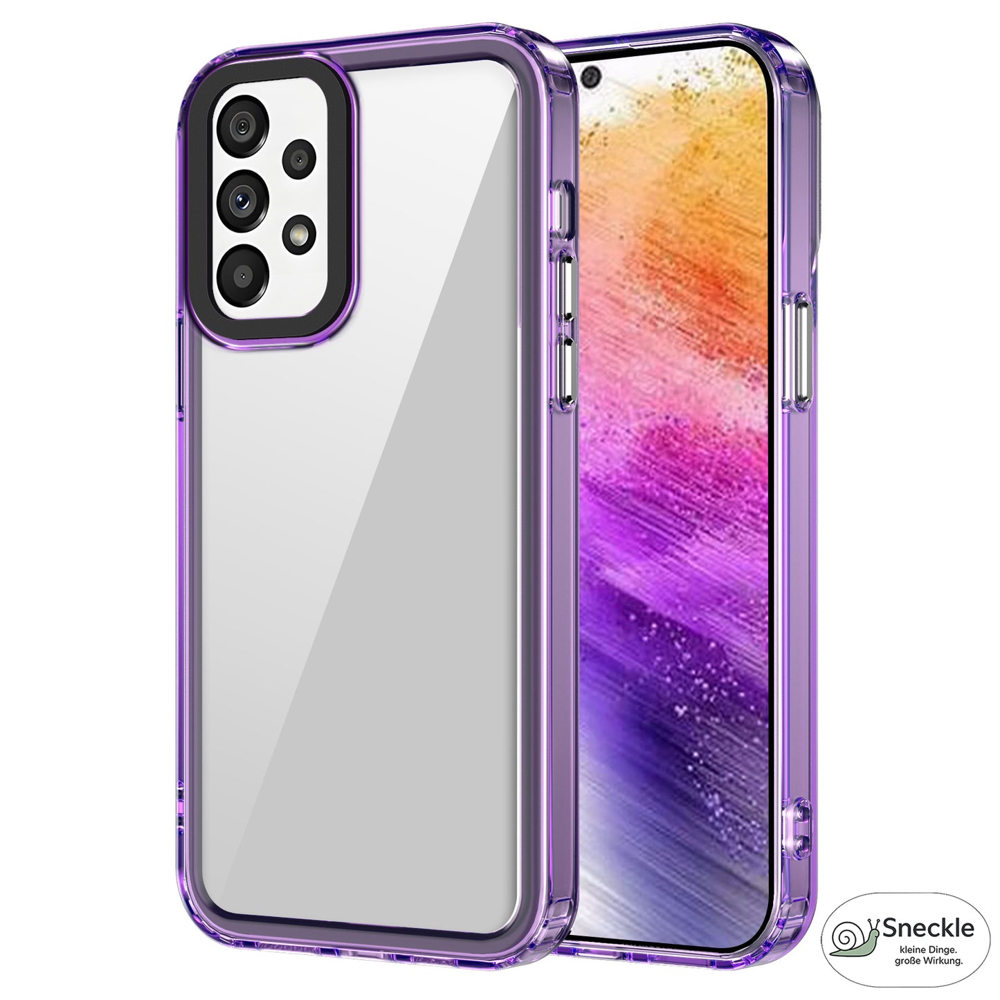 Galaxy A73 5G Kristallklare 2-in-1 Hülle – Transparent