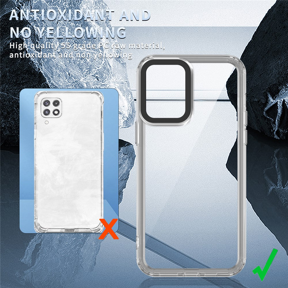 Galaxy A22 4G / M22 / M32 4G Schutzhülle – Transparent & stoßfest