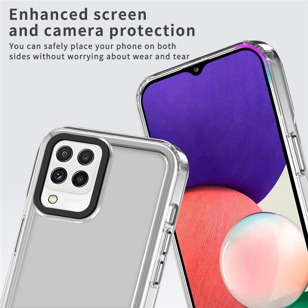 Galaxy A22 4G / M22 / M32 4G Schutzhülle – Transparent & stoßfest