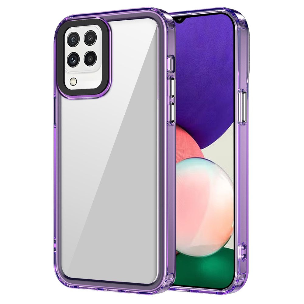 Galaxy A22 4G / M22 / M32 4G Schutzhülle – Transparent & stoßfest
