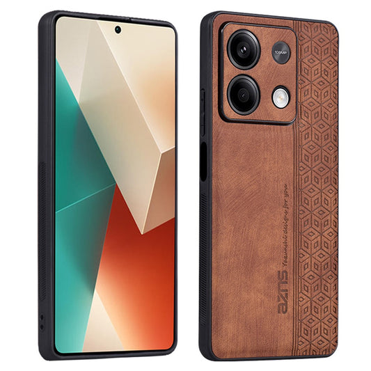 Xiaomi Redmi Note 13 5G Handyhülle – AZNS aus PU-Leder + TPU-Abdeckung mit bedrucktem Muster