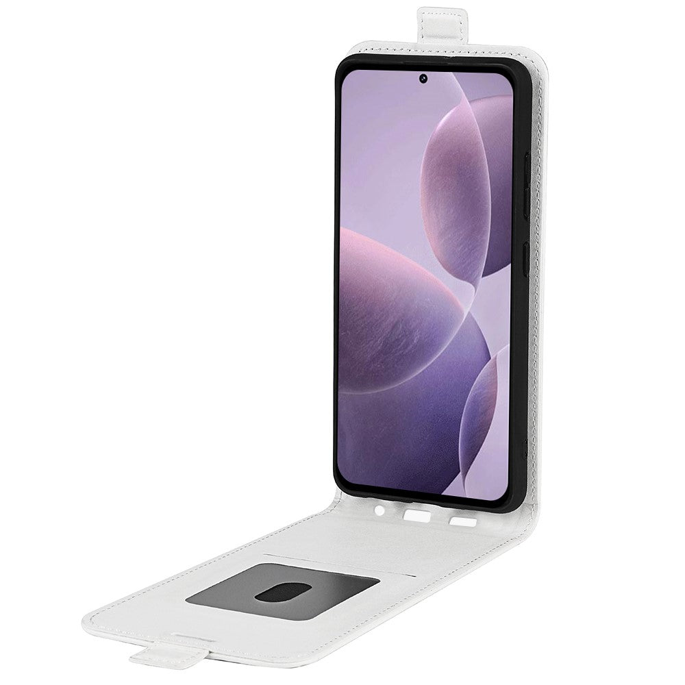 For Xiaomi Poco F6 Pro 5G / Redmi K70 5G / K70 Pro 5G Leather Cover Vertical Flip Crazy Horse Texture Phone Case