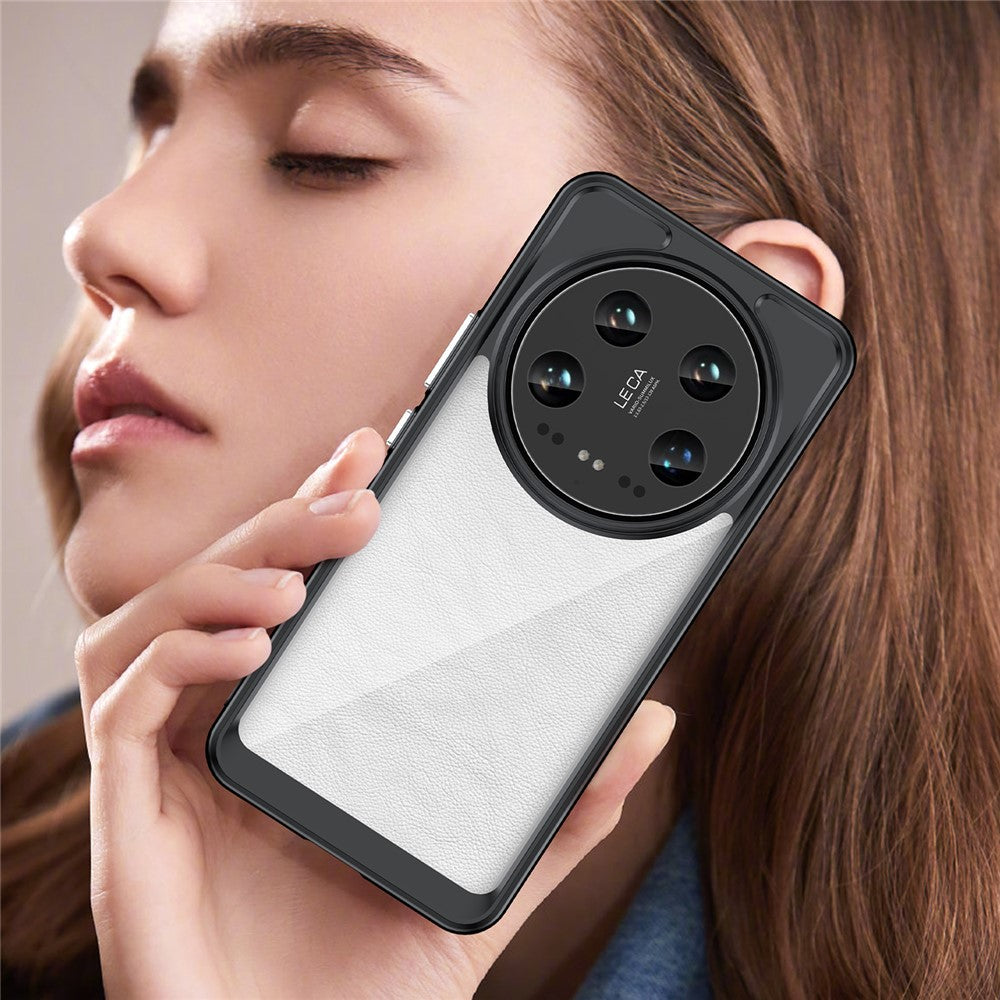 For Xiaomi 14 Ultra Case Drop-resistant TPU+Acrylic Phone Protective Cover
