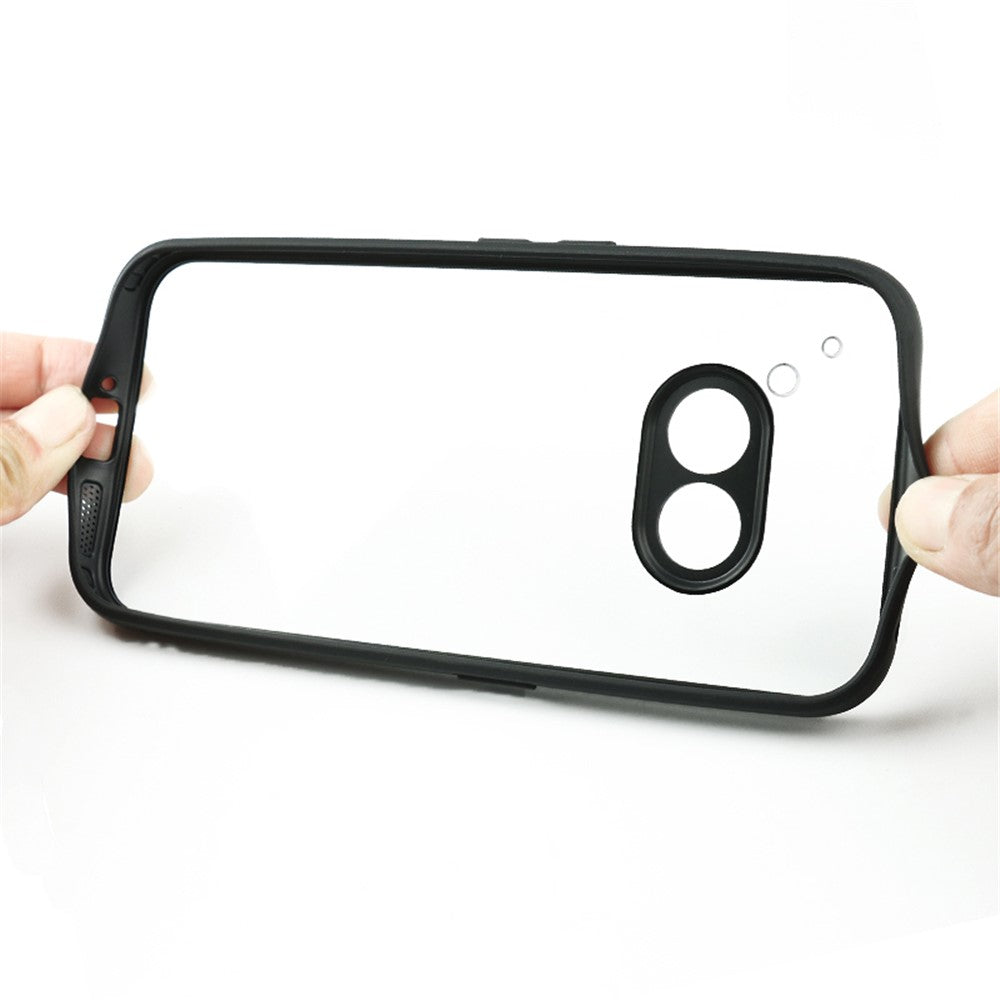 For Nothing Phone (2a) Case Shock Absorbing TPU + PC Clear Phone Cover