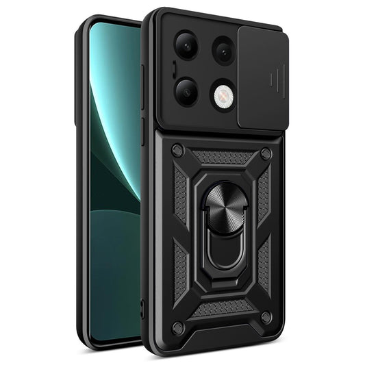 Xiaomi Redmi Note 13 4G Handyhülle – aus kratzfestem PC und TPU mit Ständer
