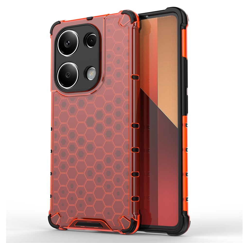 For Xiaomi Redmi Note 13 Pro 4G / Poco M6 Pro 4G Cell Phone Cases Soft TPU Hard PC Back Shell