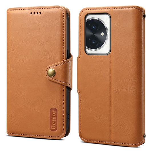 Honor 100 5G Handyhülle – DENIOR Brieftasche PU-Leder Folio Flip Handy-Abdeckung