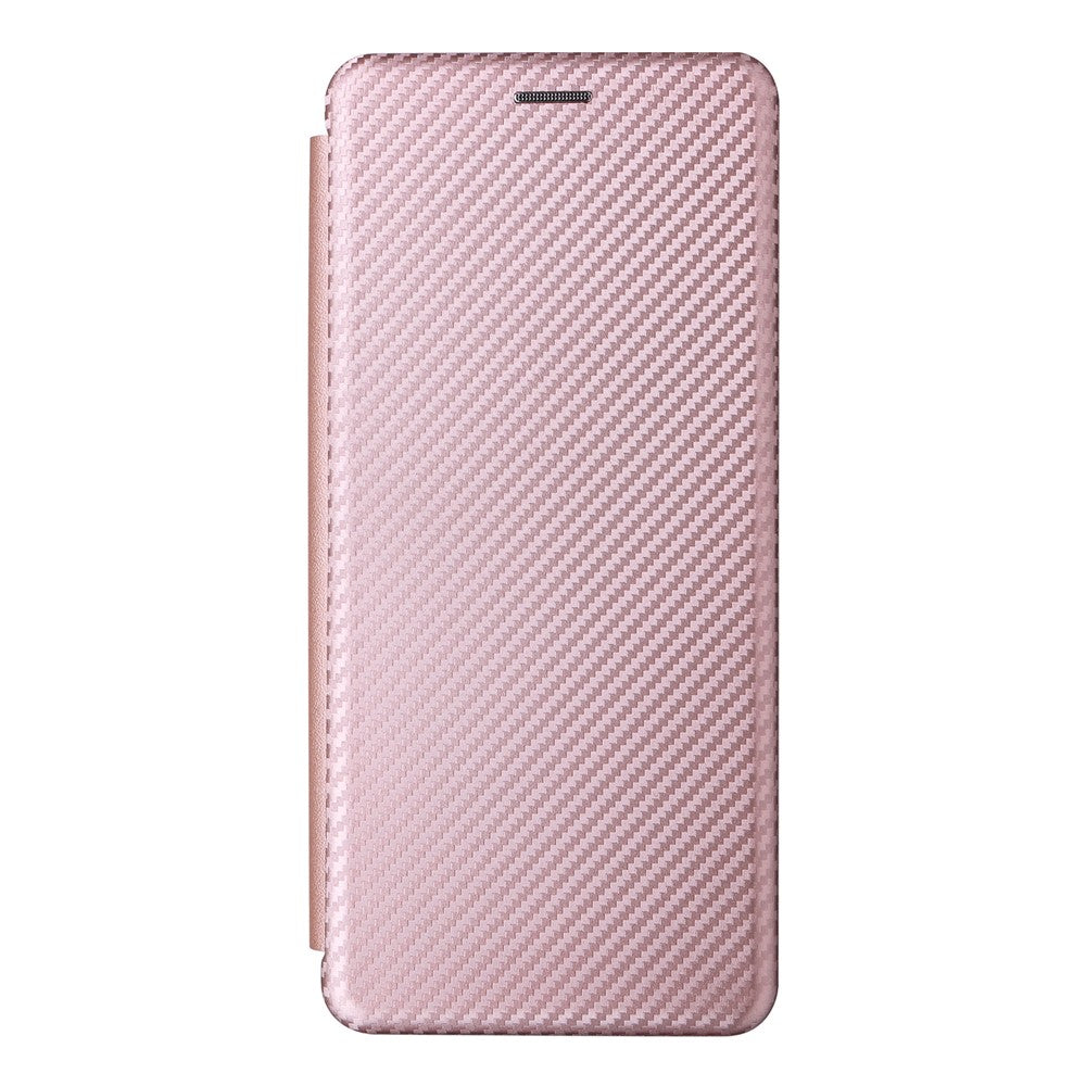 For Xiaomi Redmi 13C 5G / 13R 5G / Poco M6 5G Case PU Leather Carbon Fiber Texture Phone Cover