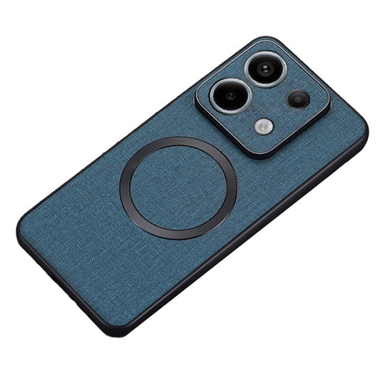 For Xiaomi Redmi Note 13 Pro 5G / Poco X6 5G Cell Phone Case Cloth Texture Cover Magnetic Case