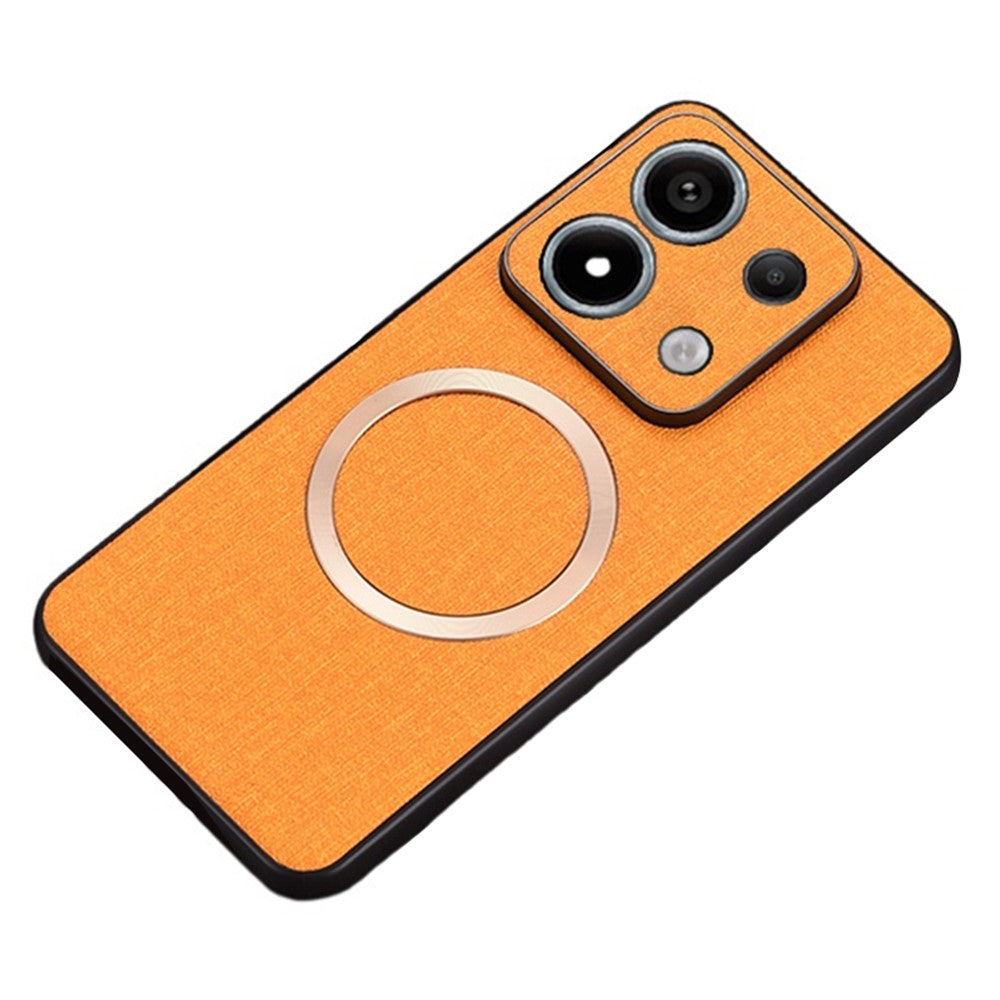 For Xiaomi Redmi Note 13 Pro 5G / Poco X6 5G Cell Phone Case Cloth Texture Cover Magnetic Case
