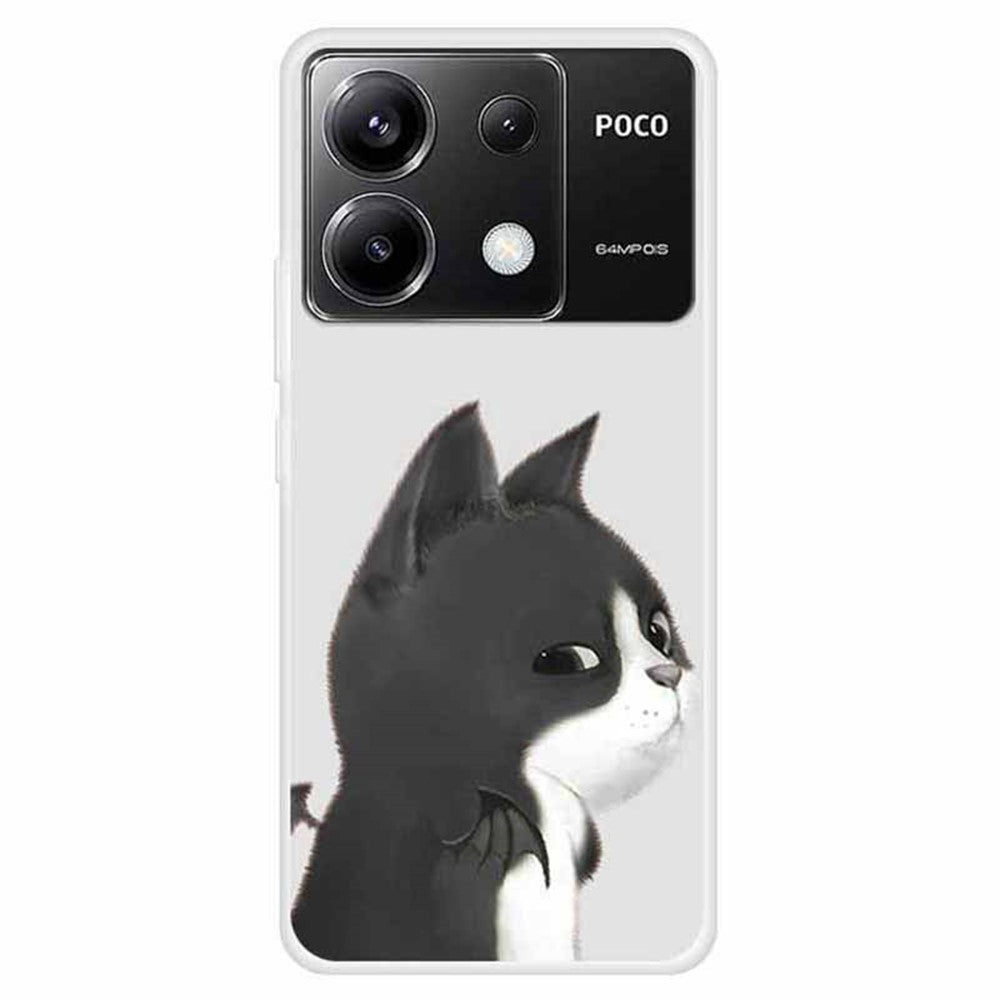 For Xiaomi Redmi Note 13 Pro 5G / Poco X6 5G TPU Phone Case Pattern Printing Back Cover