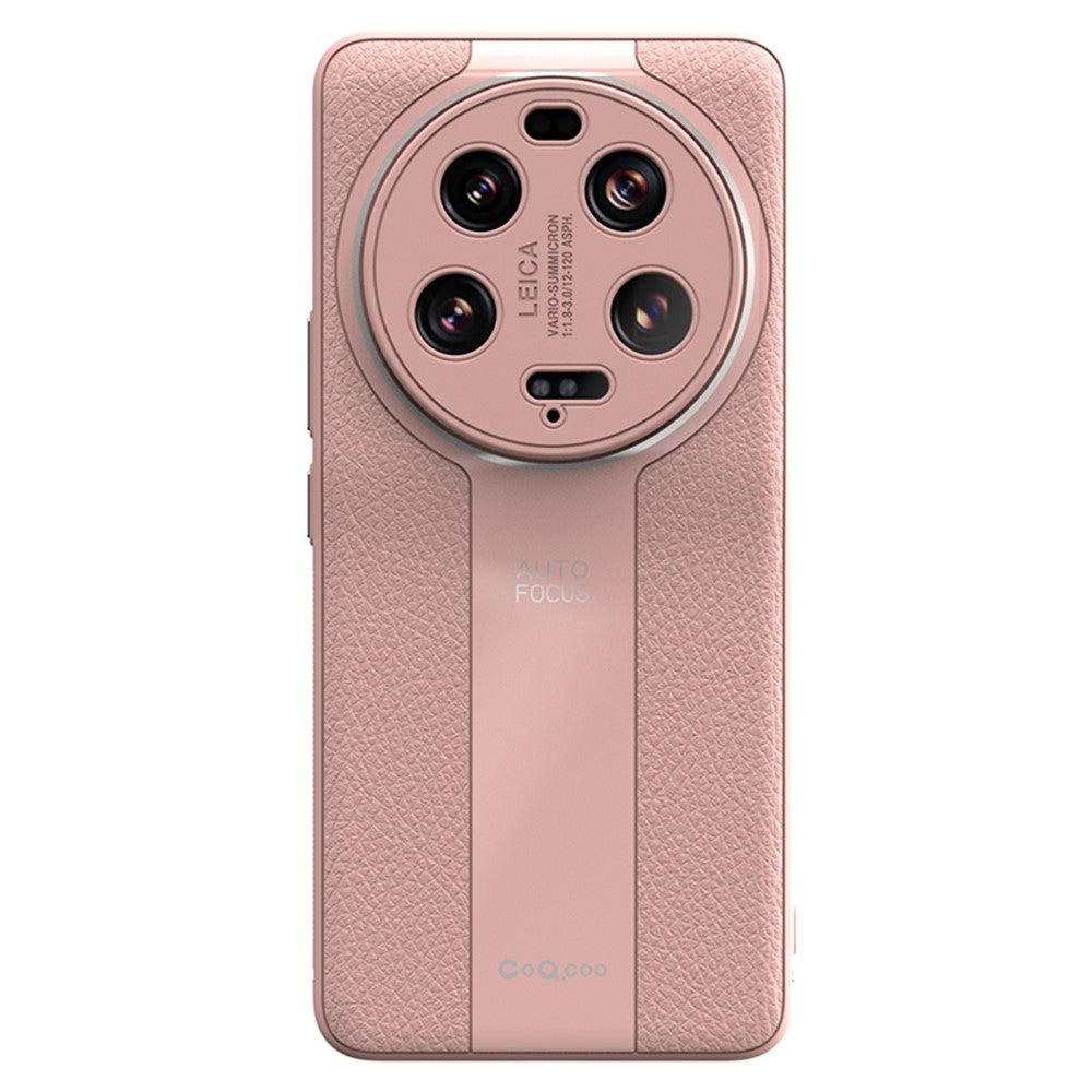 Q.COO For Xiaomi 13 Ultra Mobile Phone Cover TPU+Acrylic+PU Leather Cell Phone Case