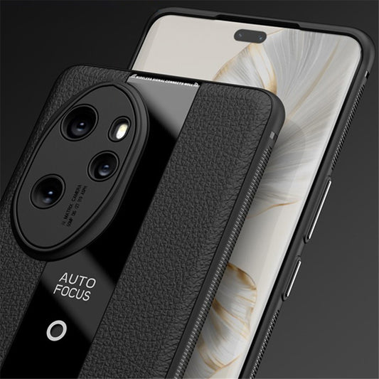 Honor 100 Pro 5G Handyhülle – Q.COO Leder+TPU+Acryl Anti-Fall- auf der Rückseite