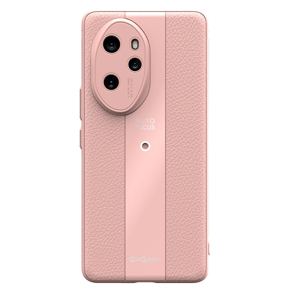 Q.COO Phone Case for Honor 100 5G Cover PU Leather+TPU+Acrylic Reinforced Corners Shell
