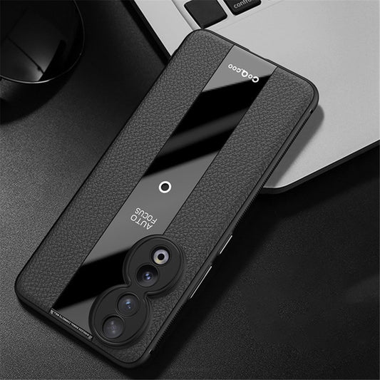 Honor 90 Handyhülle – Q.COO Abdeckung: PU-Leder + TPU + Acryl, rutschfeste Smartphone