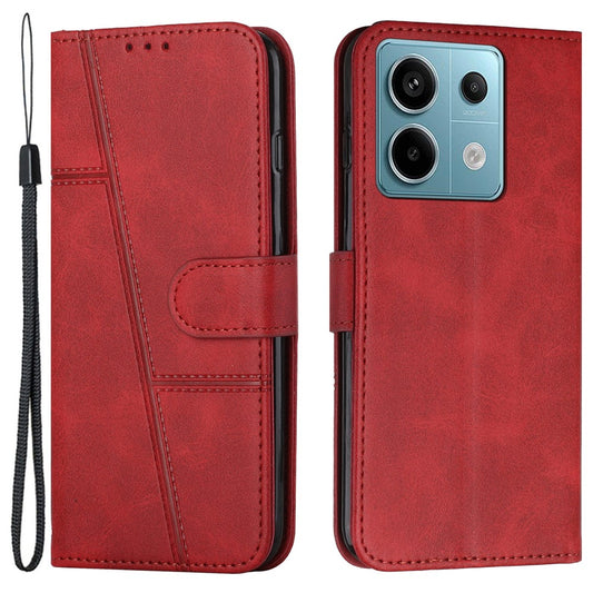 Xiaomi Redmi Note 13 Pro 4G / Xiaomi Poco M6 Pro 4G Wallet-Handyhülle – Poco M6 Pro 4G PU Leder Flip