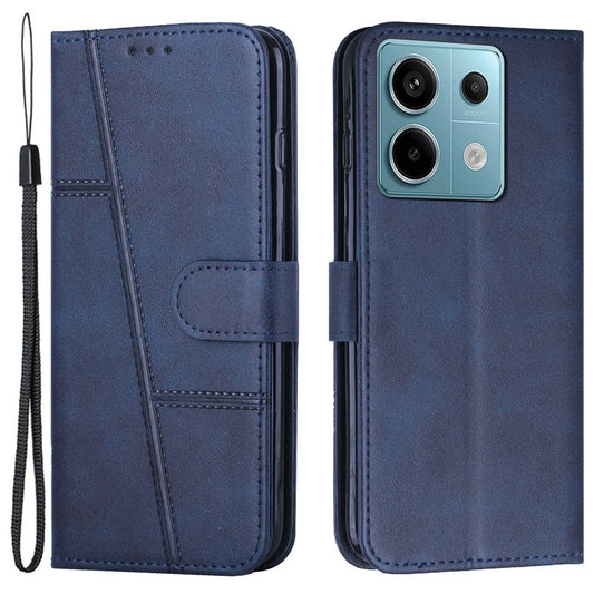 Xiaomi Redmi Note 13 Pro 4G / Xiaomi Poco M6 Pro 4G Wallet-Handyhülle – Poco M6 Pro 4G PU Leder Flip
